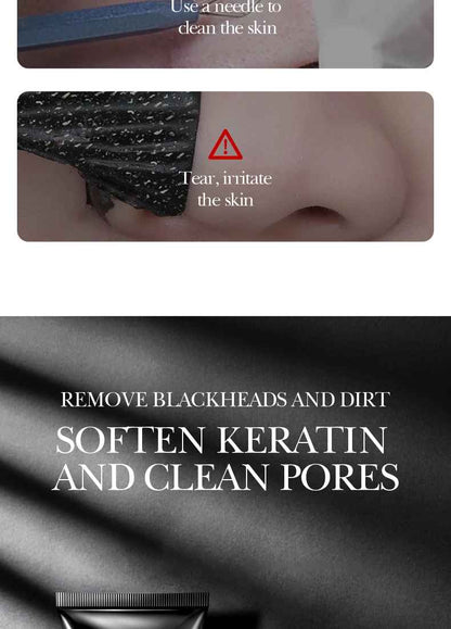 Bamboo Charcoal Blackhead Peel-Off Mask – Deep Cleansing Pore Care for Nose & T-Zone