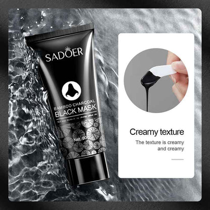 Bamboo Charcoal Blackhead Peel-Off Mask – Deep Cleansing Pore Care for Nose & T-Zone