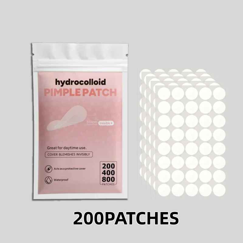 Invisible Clear Pimple Patches – Hydrocolloid Acne Spot Patches | Mixed Sizes