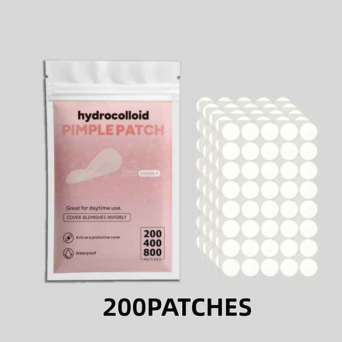 Invisible Clear Pimple Patches – Hydrocolloid Acne Spot Patches | Mixed Sizes