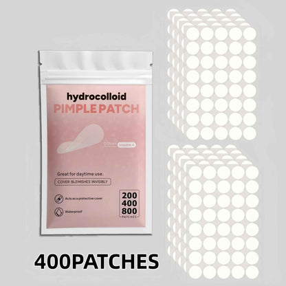 Invisible Clear Pimple Patches – Hydrocolloid Acne Spot Patches | Mixed Sizes