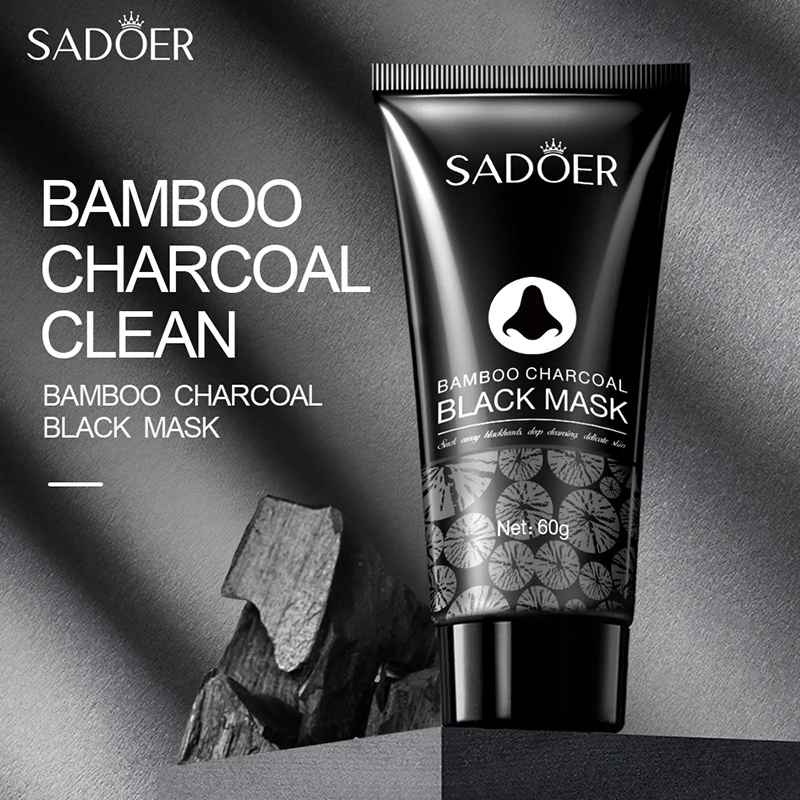 Bamboo Charcoal Blackhead Peel-Off Mask – Deep Cleansing Pore Care for Nose & T-Zone