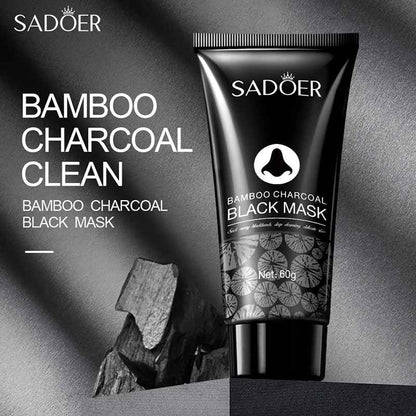 Bamboo Charcoal Blackhead Peel-Off Mask – Deep Cleansing Pore Care for Nose & T-Zone