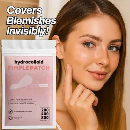 Invisible Clear Pimple Patches – Hydrocolloid Acne Spot Patches | Mixed Sizes