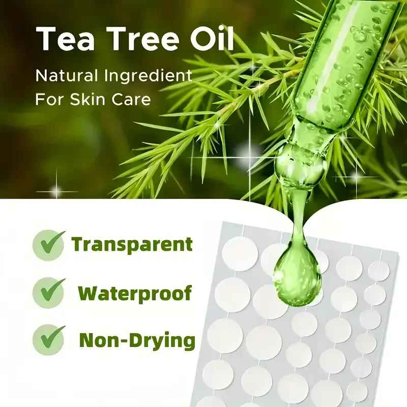 Invisible Clear Pimple Patches – Hydrocolloid Acne Spot Patches | Mixed Sizes