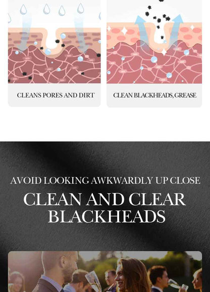 Bamboo Charcoal Blackhead Peel-Off Mask – Deep Cleansing Pore Care for Nose & T-Zone