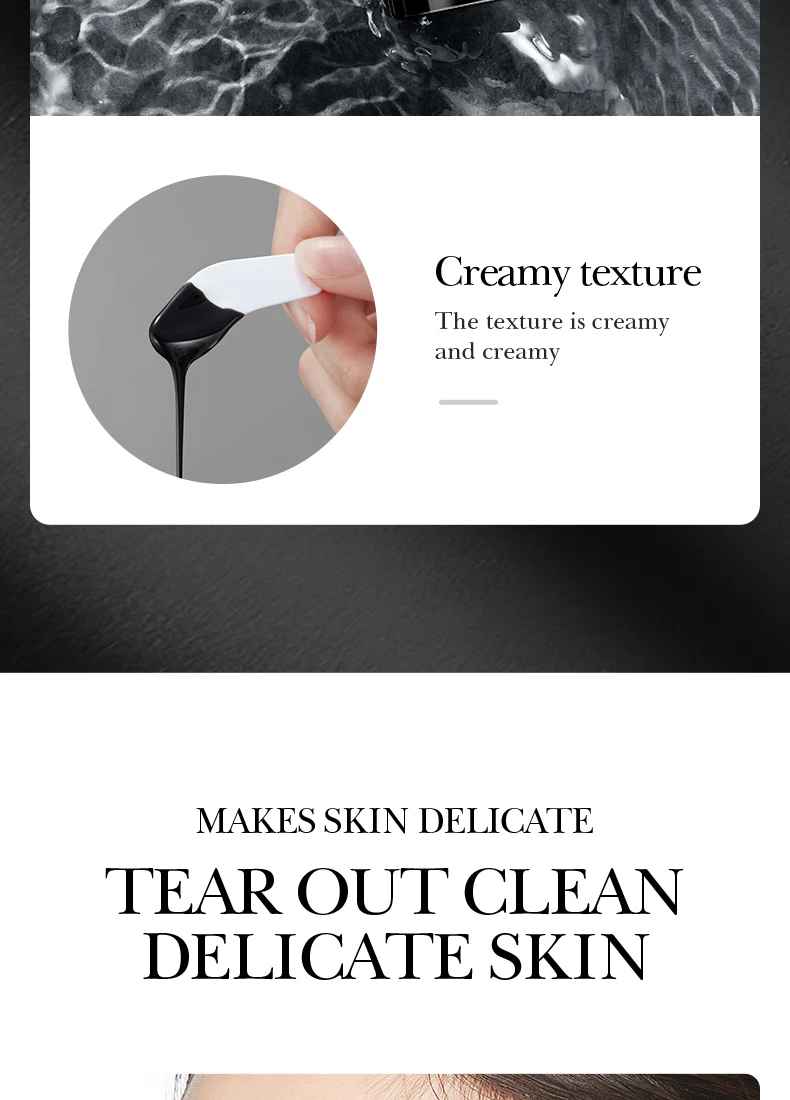 Bamboo Charcoal Blackhead Peel-Off Mask – Deep Cleansing Pore Care for Nose & T-Zone