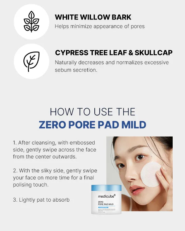Medicube - Zero Pore Pad 2.0